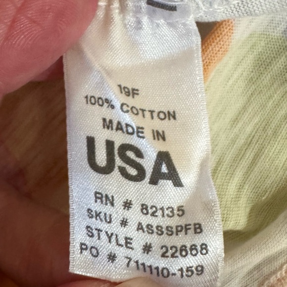 Fresh Produce Floral V-Neck Top. Size Small. VGUC - Picture 8 of 9